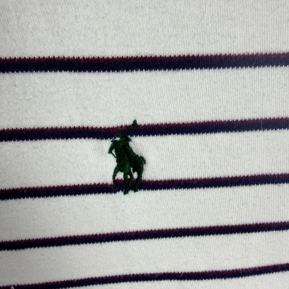Bundle of 3 Vintage Polo Ralph Lauren Polo Shirts Men Large Striped